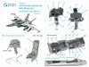 Quinta Studio QD48243 F/A-18F late / EA-18G 3D-Printed & coloured Interior on decal paper ( Meng ) 1/48